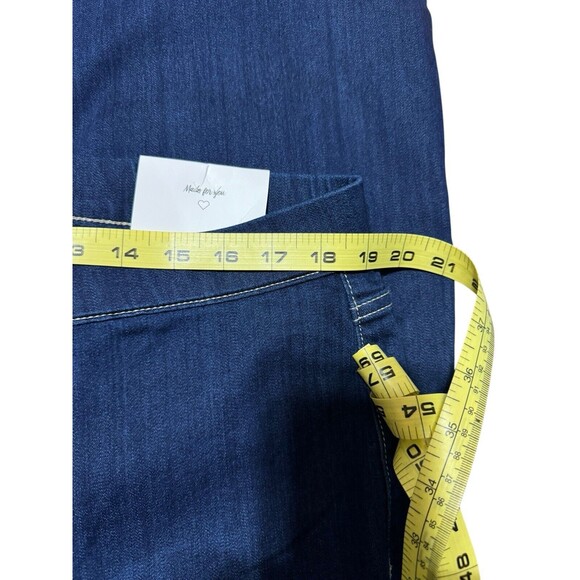 Cello Jeans Mid Rise Pull On Slit Hem Flare Jeans Comfort Stretch  2X NWT - Picture 15 of 15